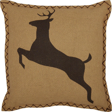 Dawson Star Deer Pillow 12x12 VHC Brands - The Fox Decor